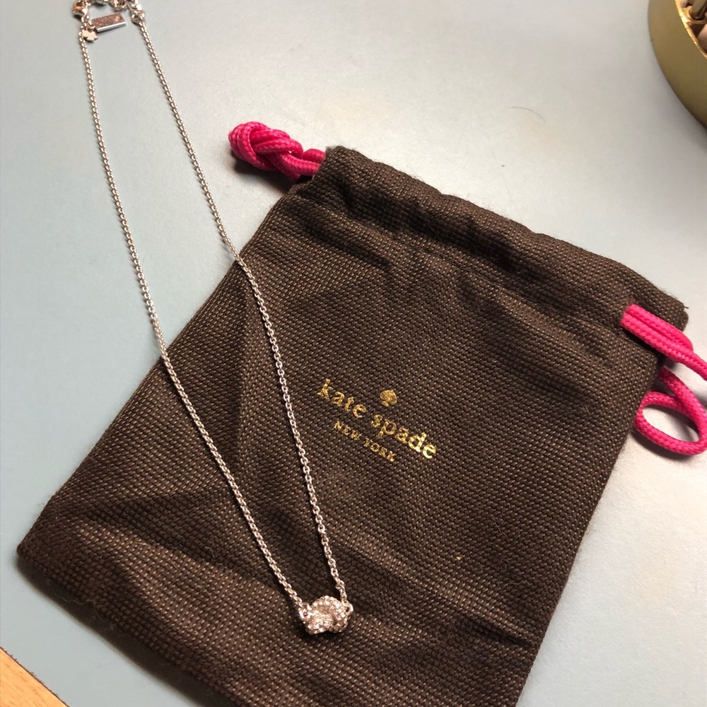 Kate Spade knot necklace
